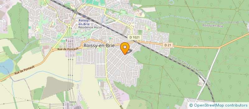 localisation de l'entreprise MONSIEUR THOMAS BOVE  ROISSY-EN-BRIE