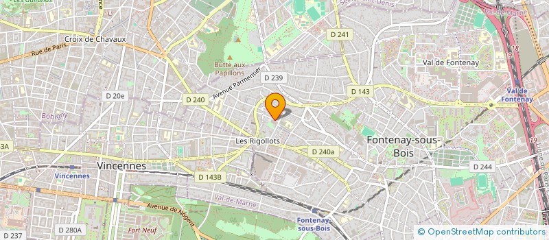 localisation de l'entreprise MONSIEUR THOMAS BOY à FONTENAY-SOUS-BOIS