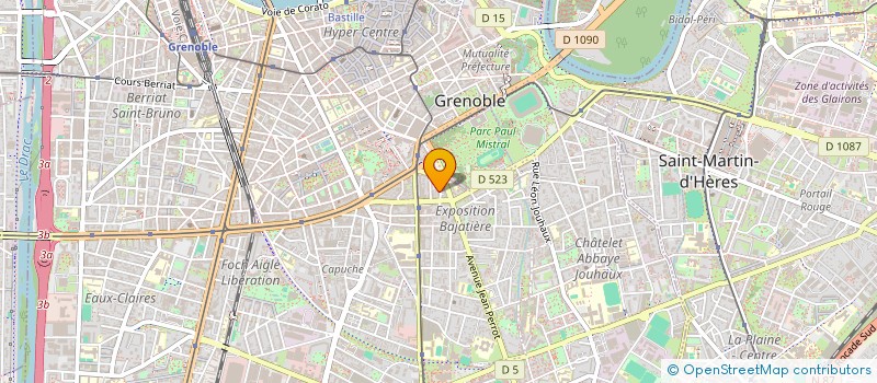 localisation de l'entreprise MONSIEUR THOMAS BOYER à GRENOBLE