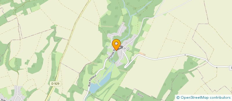 localisation de l'entreprise MONSIEUR THOMAS BOZZI  ANSACQ