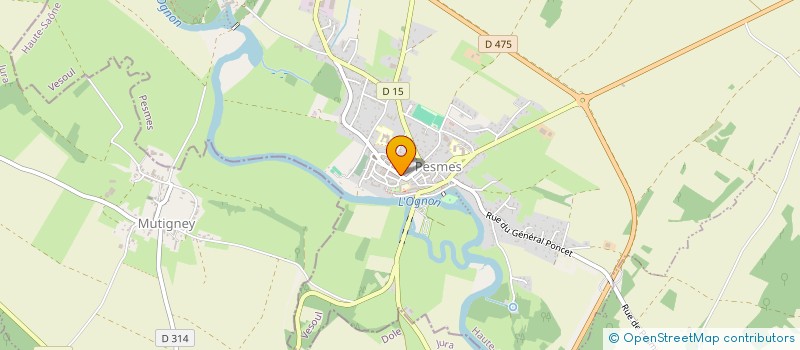 localisation de l'entreprise MONSIEUR THOMAS BRACONNIER  BROYE-AUBIGNEY-MONTSEUGNY