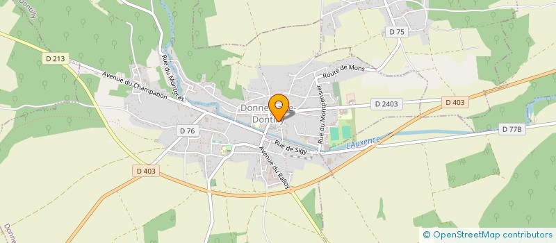 localisation de l'entreprise MONSIEUR THOMAS BRAND  DONNEMARIE-DONTILLY