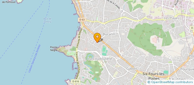 localisation de l'entreprise MONSIEUR THOMAS BRAY à SIX-FOURS-LES-PLAGES