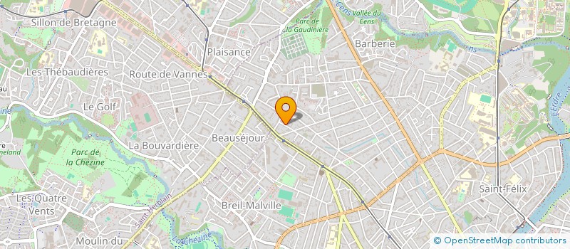 localisation de l'entreprise MONSIEUR THOMAS BREBION  NANTES