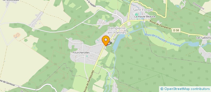 localisation de l'entreprise MONSIEUR THOMAS BREDEL  DAMPIERRE-EN-YVELINES