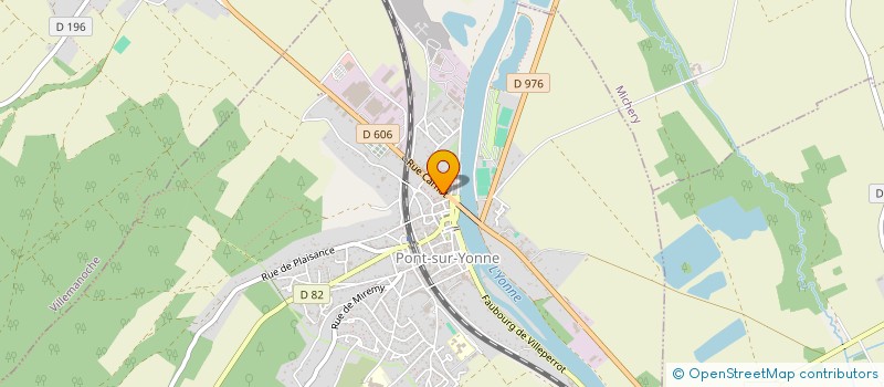 localisation de l'entreprise MONSIEUR THOMAS BRENOT  VINNEUF