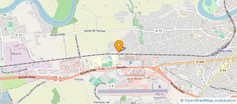 localisation de l'entreprise MONSIEUR THOMAS BRETON à ALBI