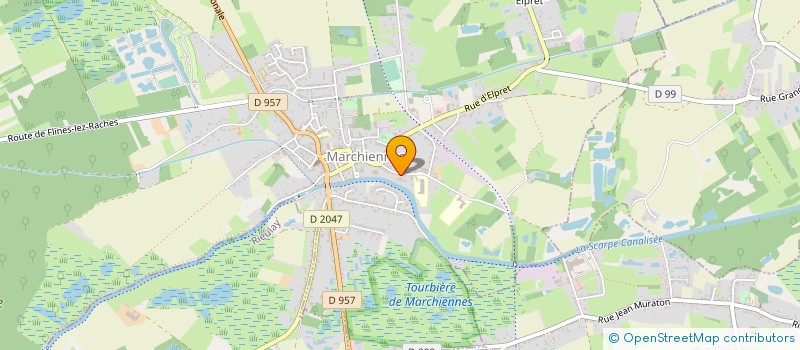 localisation de l'entreprise MONSIEUR THOMAS BRICOUT  MARCHIENNES