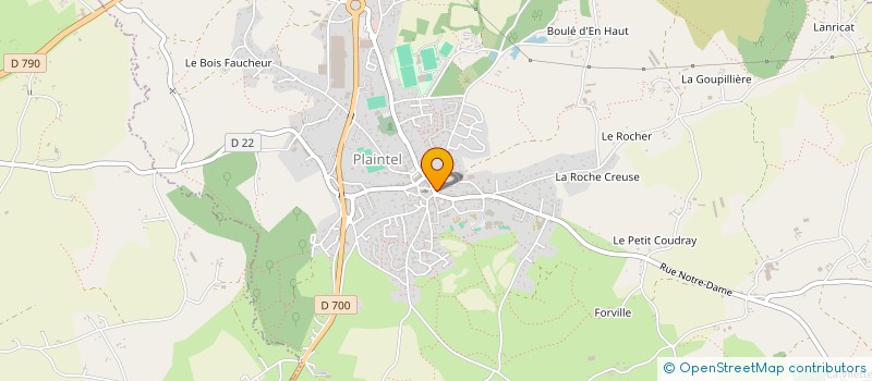 localisation de l'entreprise MONSIEUR THOMAS BRIENT à PLAINTEL