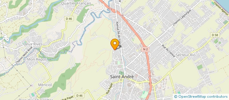 localisation de l'entreprise MONSIEUR THOMAS BRIJY CATRONIA à SAINT-ANDRE