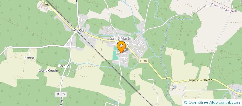 localisation de l'entreprise MONSIEUR THOMAS BRILLANT  SAINT-MARTIN-D'ONEY