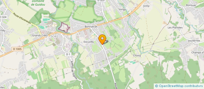 localisation de l'entreprise MONSIEUR THOMAS BRINGOLLET  SCIEZ