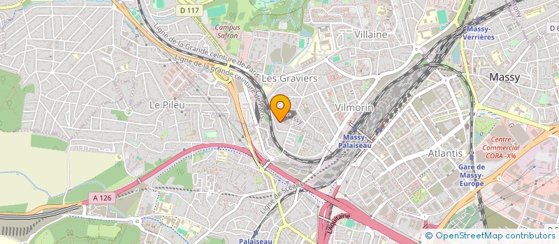 localisation de l'entreprise MONSIEUR THOMAS BRIOT  PALAISEAU