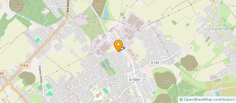 localisation de l'entreprise MONSIEUR THOMAS BROGNIART  AUCHEL