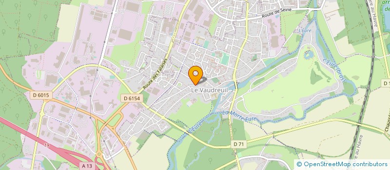 localisation de l'entreprise MONSIEUR THOMAS BROSSOIS  EVREUX