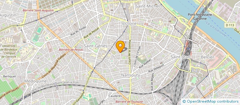 localisation de l'entreprise MONSIEUR THOMAS BROUARD  BORDEAUX