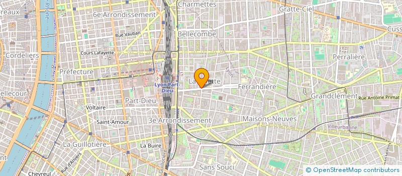 localisation de l'entreprise MONSIEUR THOMAS BROUX  LYON