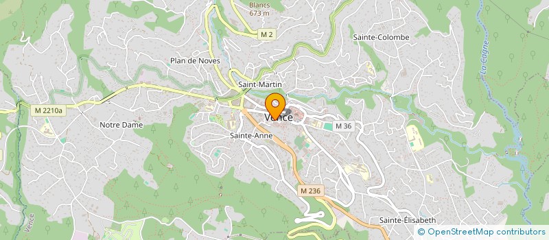 localisation de l'entreprise MONSIEUR THOMAS BROWARNYJ  VENCE