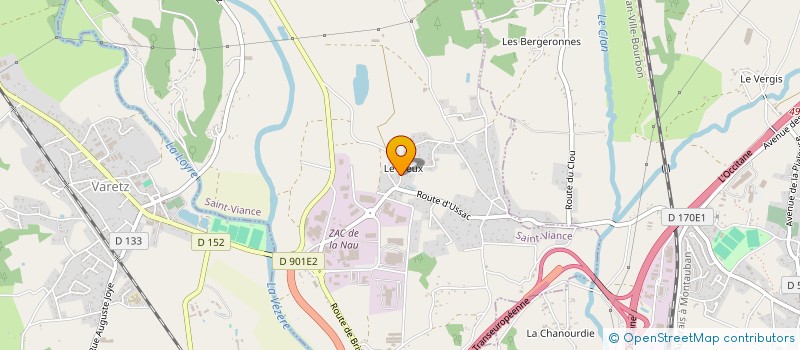 localisation de l'entreprise MONSIEUR THOMAS BRUN  VARETZ