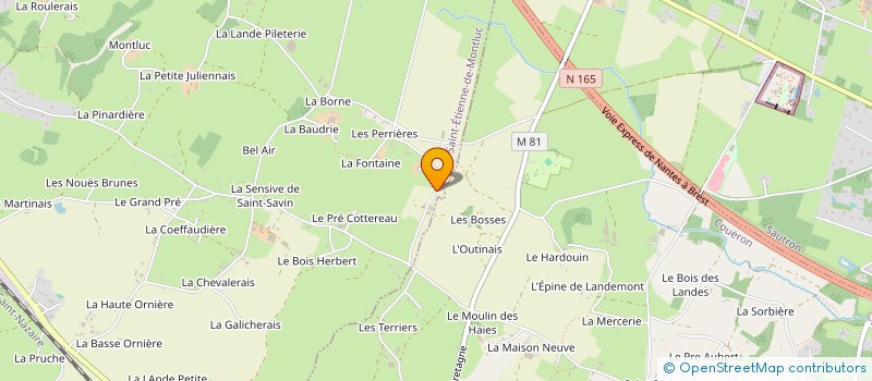 localisation de l'entreprise MONSIEUR THOMAS BRUNELEAU à VIGNEUX-DE-BRETAGNE