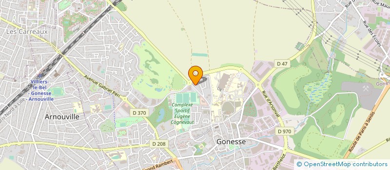 localisation de l'entreprise MONSIEUR THOMAS BRUTIER à GONESSE