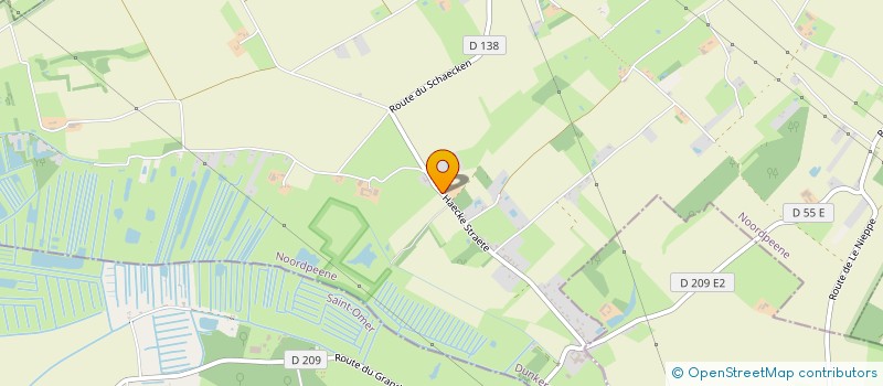 localisation de l'entreprise MONSIEUR THOMAS BRYSELBOUT  NOORDPEENE