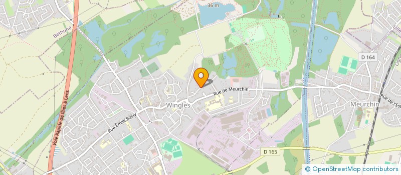 localisation de l'entreprise MONSIEUR THOMAS BUCHON  WINGLES