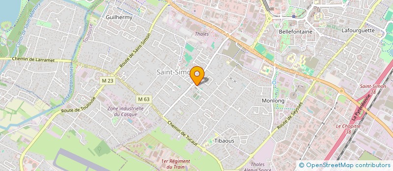 localisation de l'entreprise MONSIEUR THOMAS BUIL à TOULOUSE