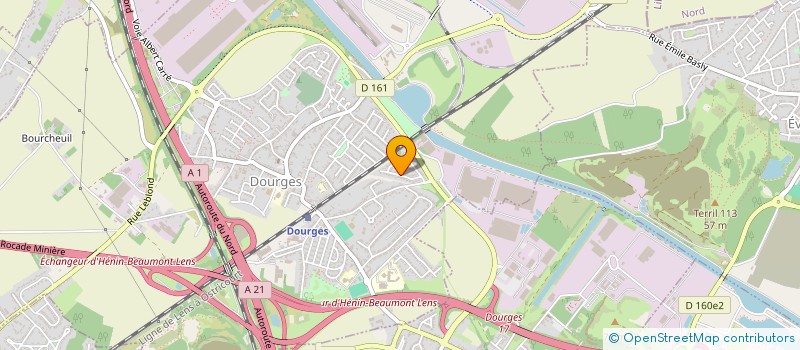 localisation de l'entreprise MONSIEUR THOMAS BUISSET  DOURGES