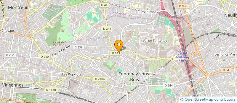 localisation de l'entreprise MONSIEUR THOMAS BUKOVATZ à FONTENAY-SOUS-BOIS