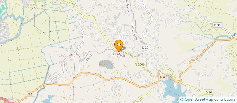 localisation de l'entreprise MONSIEUR THOMAS BURGHELLE  LE LAMENTIN