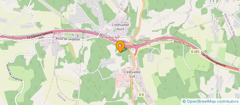 localisation de l'entreprise MONSIEUR THOMAS BURGUN  SANILHAC