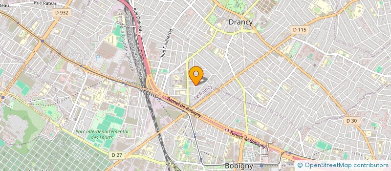 localisation de l'entreprise MONSIEUR THOMAS BURON  DRANCY