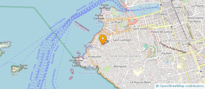 localisation de l'entreprise MONSIEUR THOMAS BUSSON à MARSEILLE