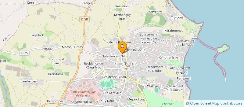 localisation de l'entreprise MONSIEUR THOMAS BYRNE à SAINT-POL-DE-LEON