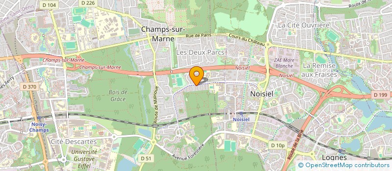 localisation de l'entreprise MONSIEUR THOMAS BYRNE à CHAMPS-SUR-MARNE