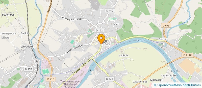 localisation de l'entreprise MONSIEUR THOMAS CABON  FUMEL