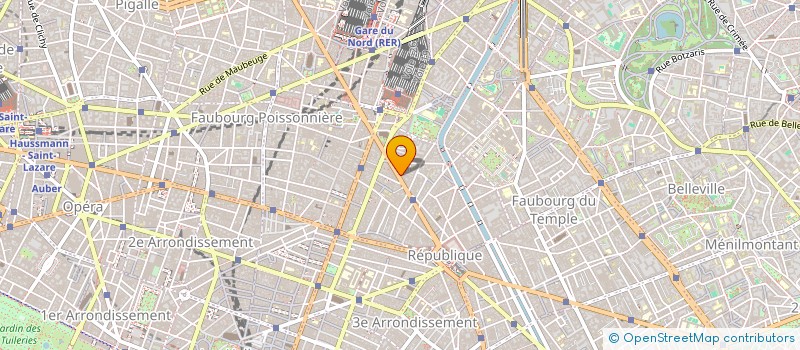 localisation de l'entreprise MONSIEUR THOMAS CAILLAUD--LINDE  PARIS