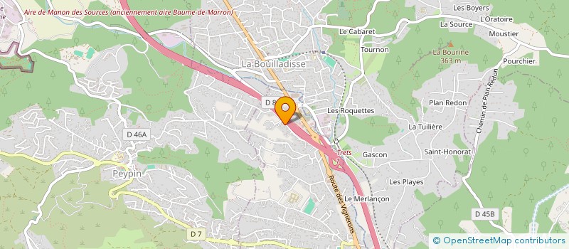 localisation de l'entreprise MONSIEUR THOMAS CALAMIA  LA DESTROUSSE