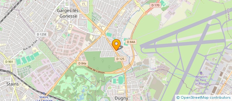 localisation de l'entreprise MONSIEUR THOMAS CALASIN  GARGES-LES-GONESSE