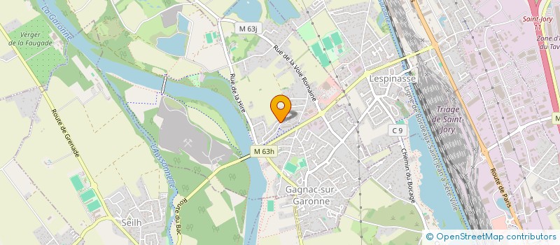 localisation de l'entreprise MONSIEUR THOMAS CALMON à GAGNAC-SUR-GARONNE