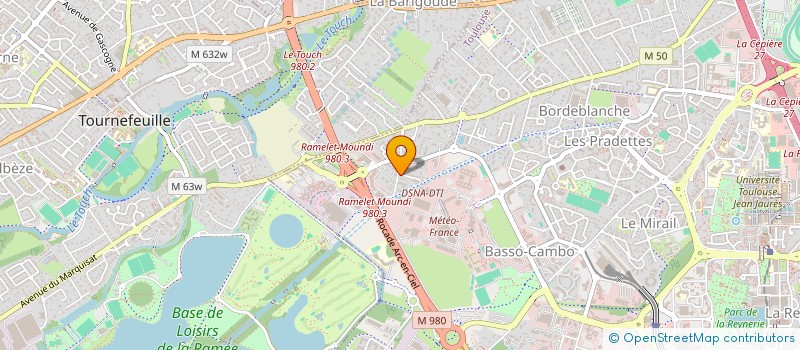 localisation de l'entreprise MONSIEUR THOMAS CAMBON  TOULOUSE