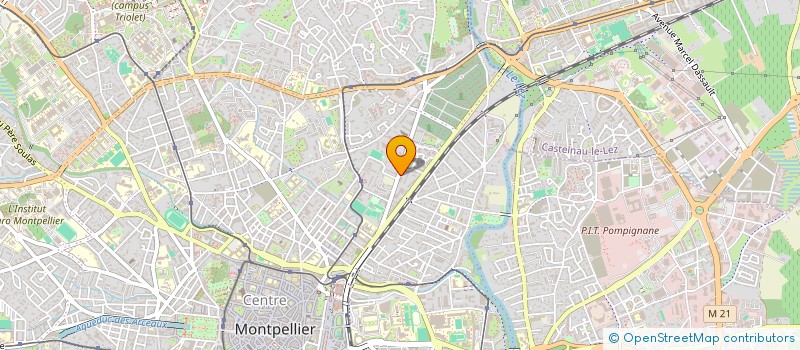 localisation de l'entreprise MONSIEUR THOMAS CAMPOS  MONTPELLIER