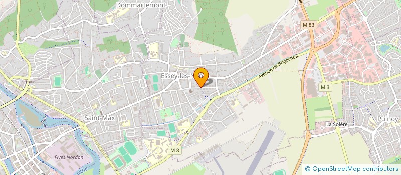 localisation de l'entreprise MONSIEUR THOMAS CAMUS  ESSEY-LES-NANCY