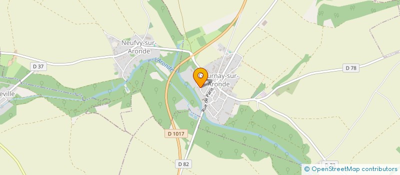 localisation de l'entreprise MONSIEUR THOMAS CAMUS  GOURNAY-SUR-ARONDE