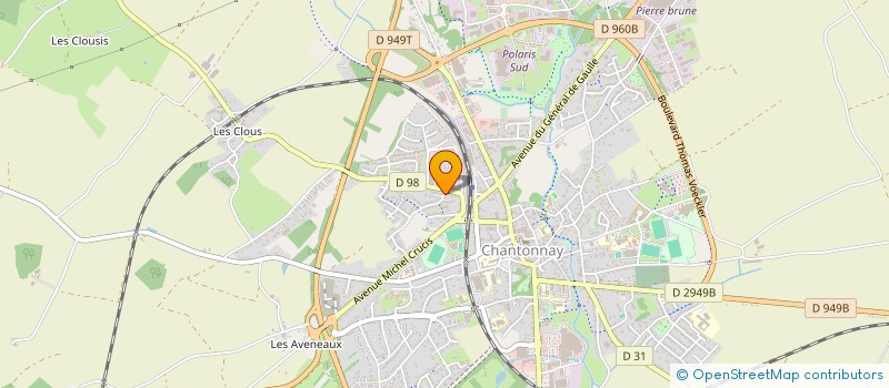 localisation de l'entreprise MONSIEUR THOMAS CANDAIS  SAINT-GERMAIN-DE-PRINCAY