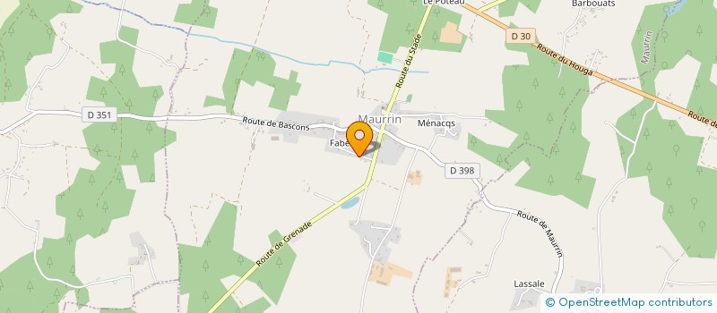 localisation de l'entreprise MONSIEUR THOMAS CAPES  MAURRIN