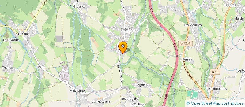 localisation de l'entreprise MONSIEUR THOMAS CAPILLIEZ à SAINT-JULIEN-EN-GENEVOIS