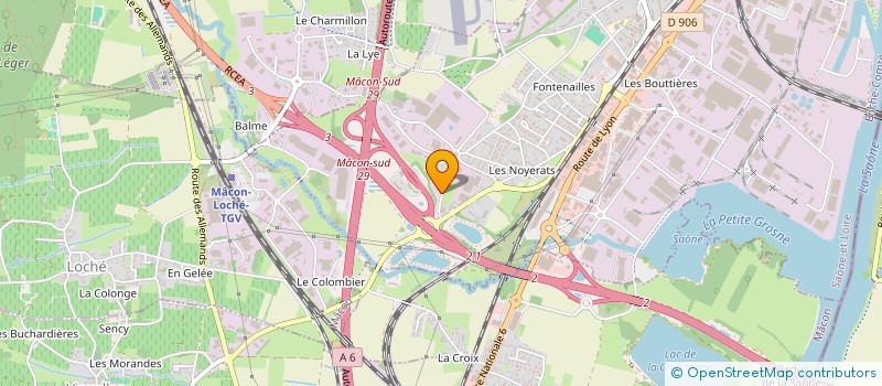 localisation de l'entreprise MONSIEUR THOMAS CAPOSIENA à MACON