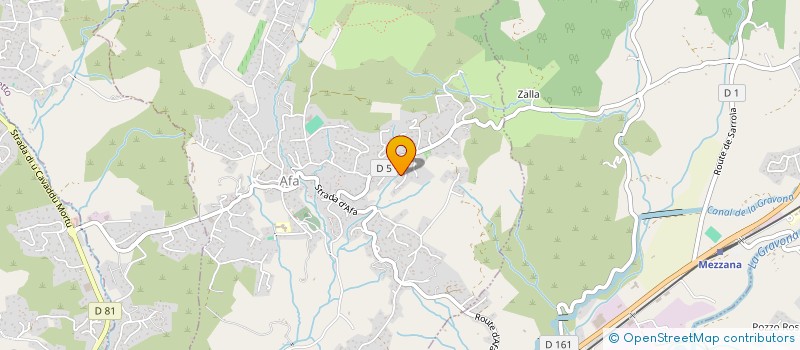 localisation de l'entreprise MONSIEUR THOMAS CAPPAI  AFA